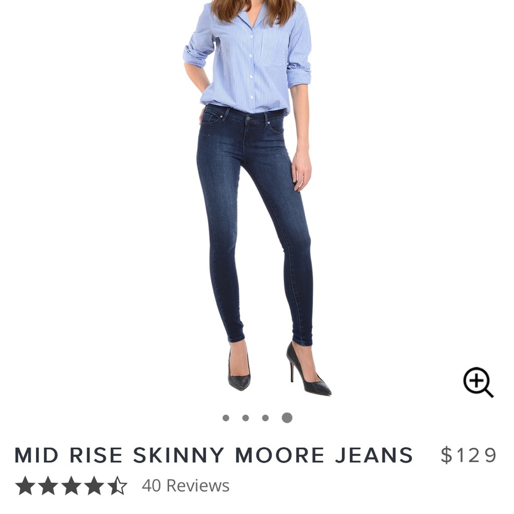 Mott & Bow mid rise skinny